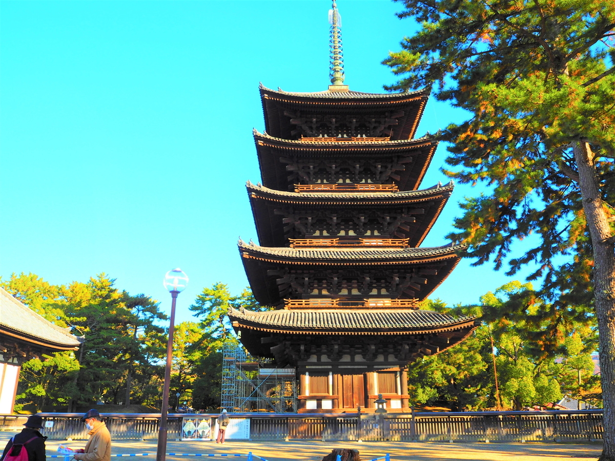 現在の五重塔