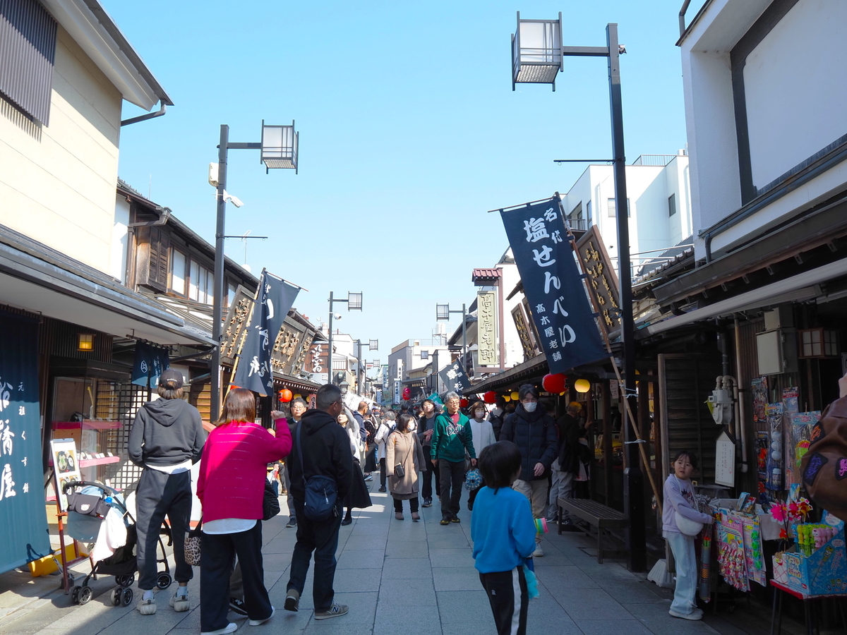 帝釈天の参道