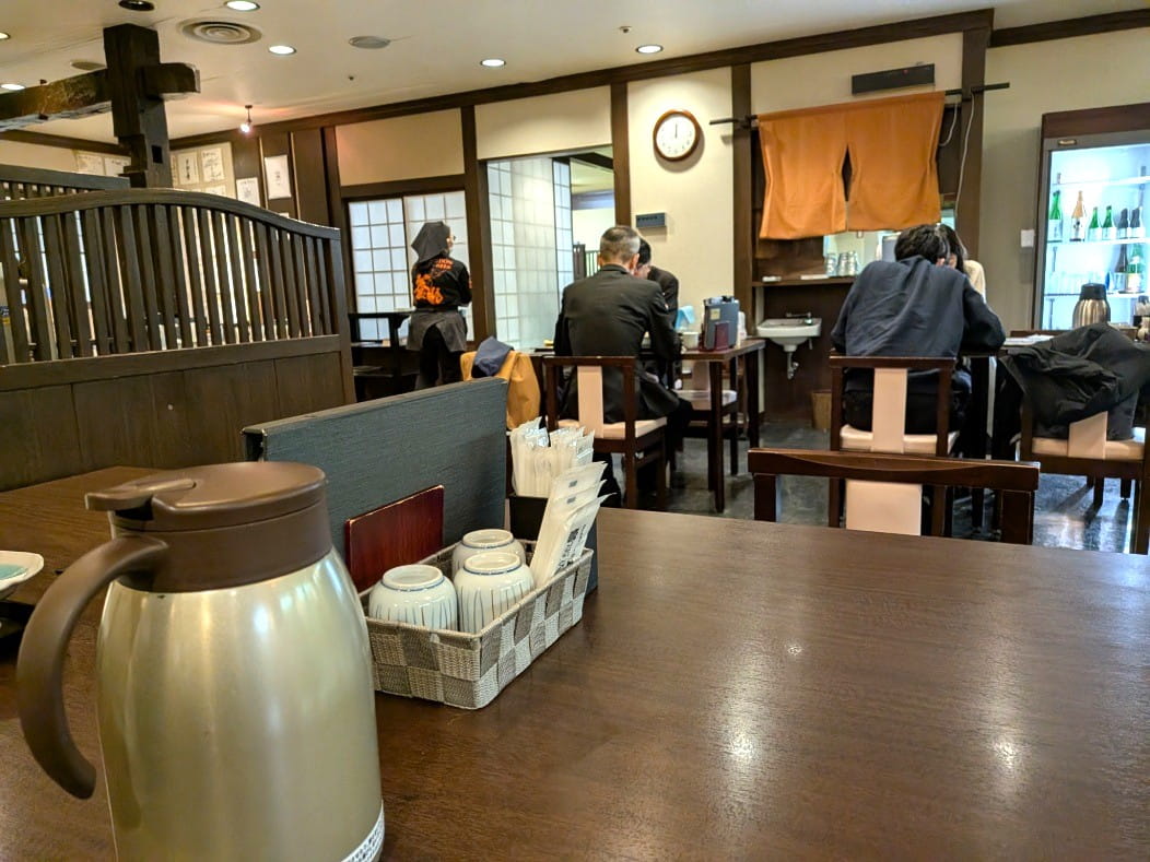 高級感のある店内