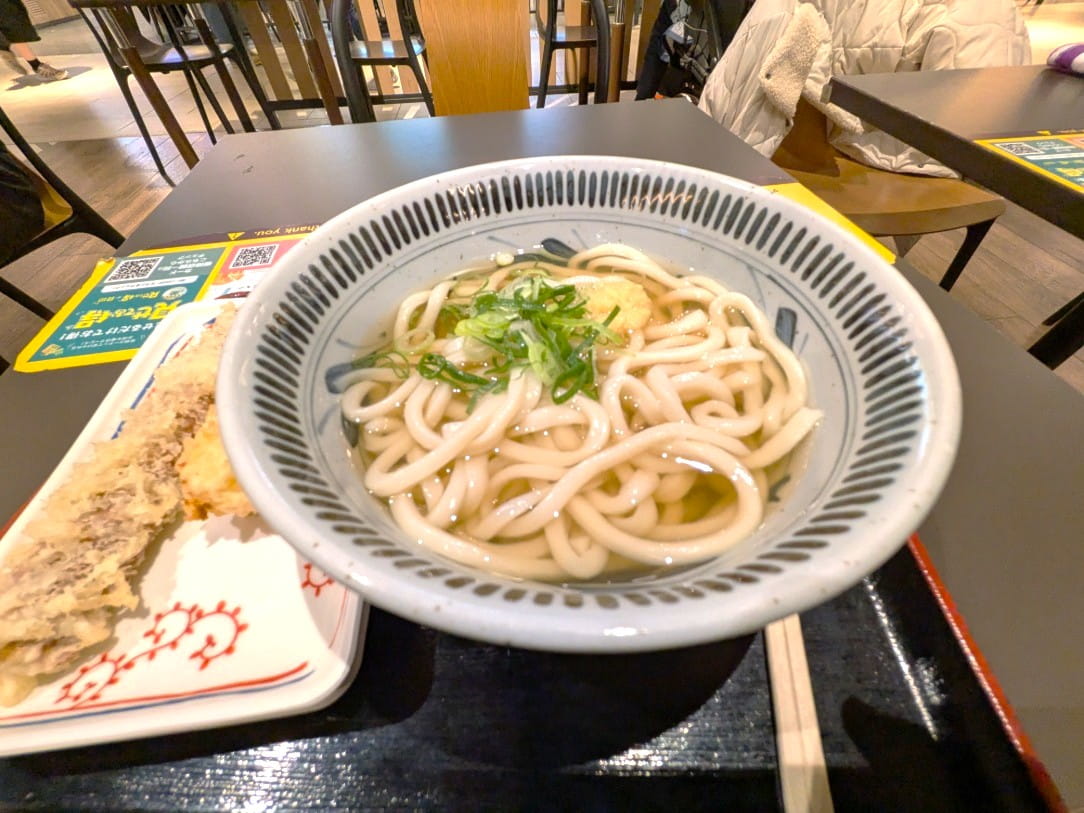 竹清のかけうどん