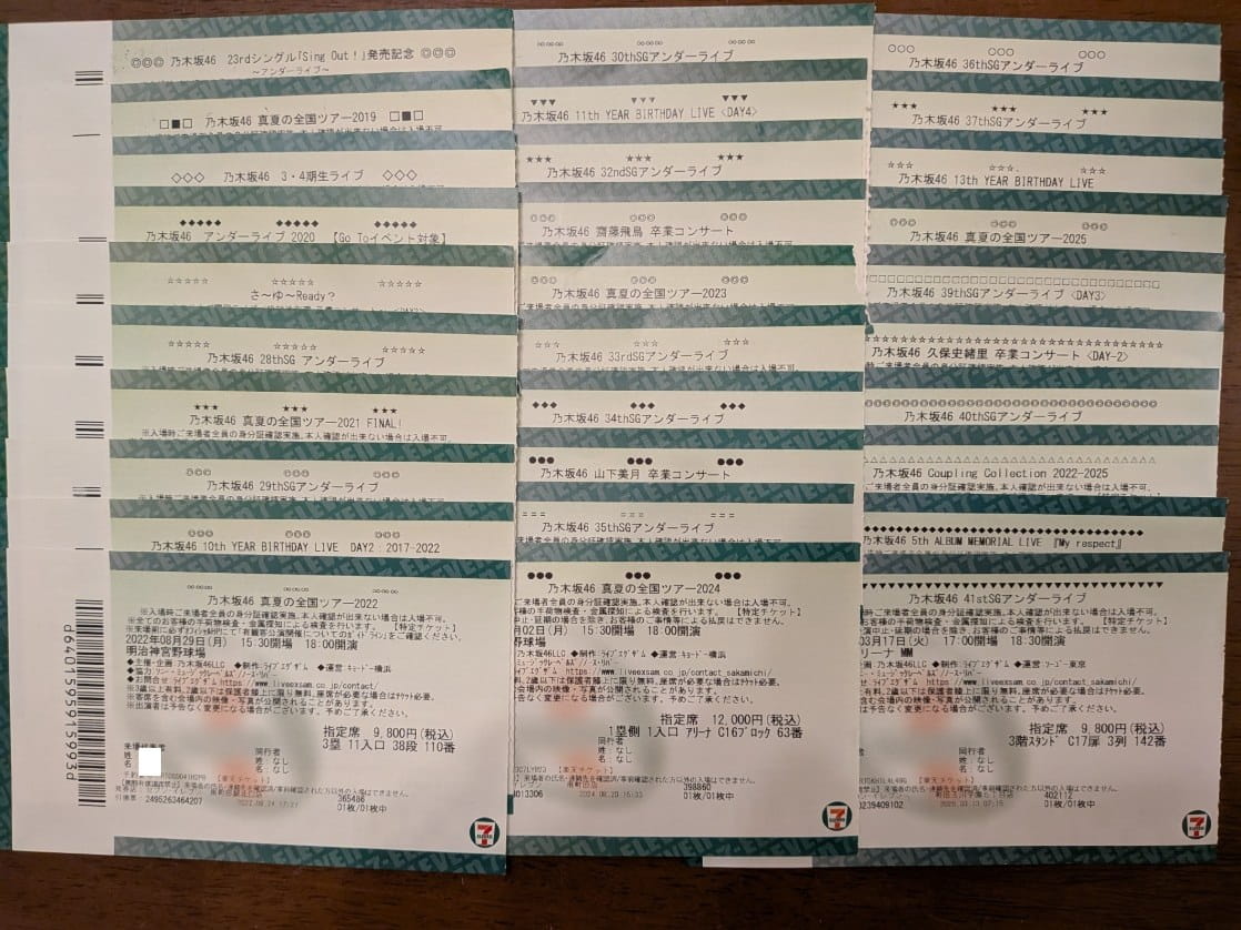 30回分のチケット