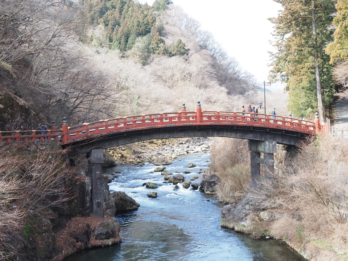 神橋の全体像