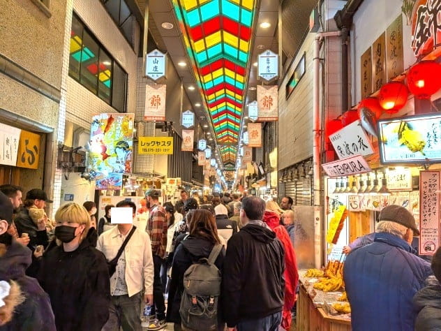 錦市場の混雑