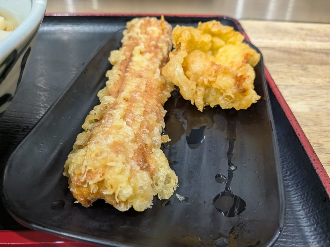 とり天とちくわ天