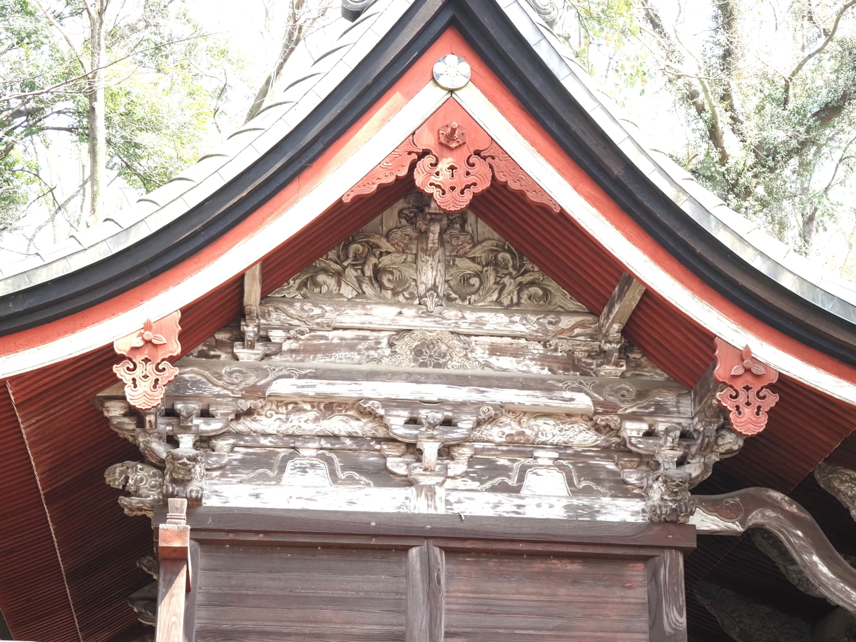 本殿の彫刻