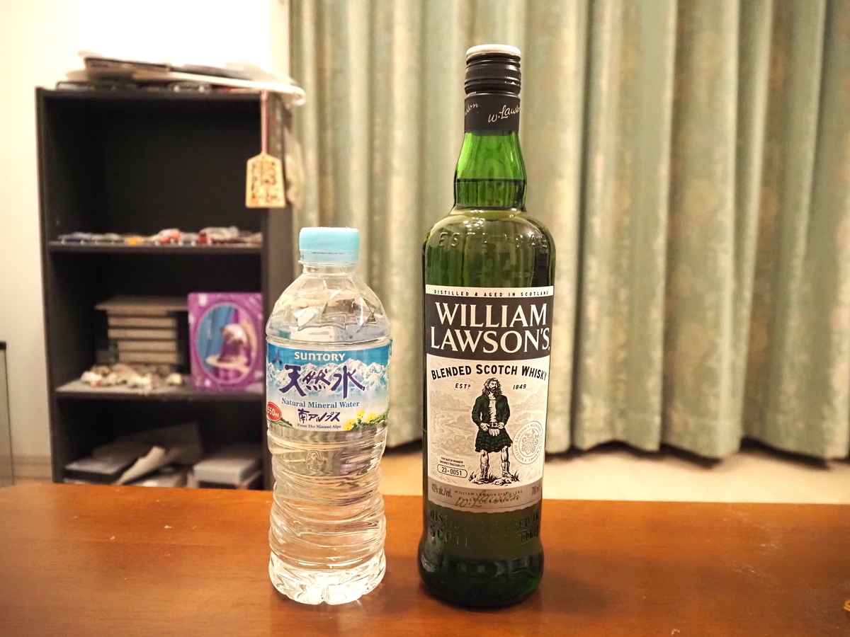 ウイリアムローソンズと南アルプスの天然水