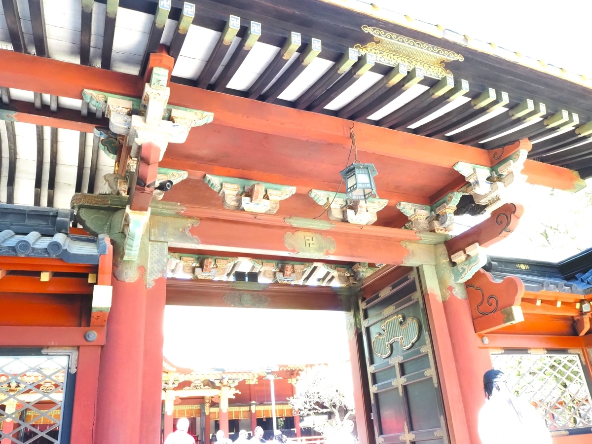 唐門の内部