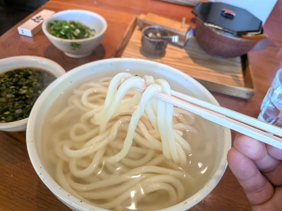 釜竹の麺