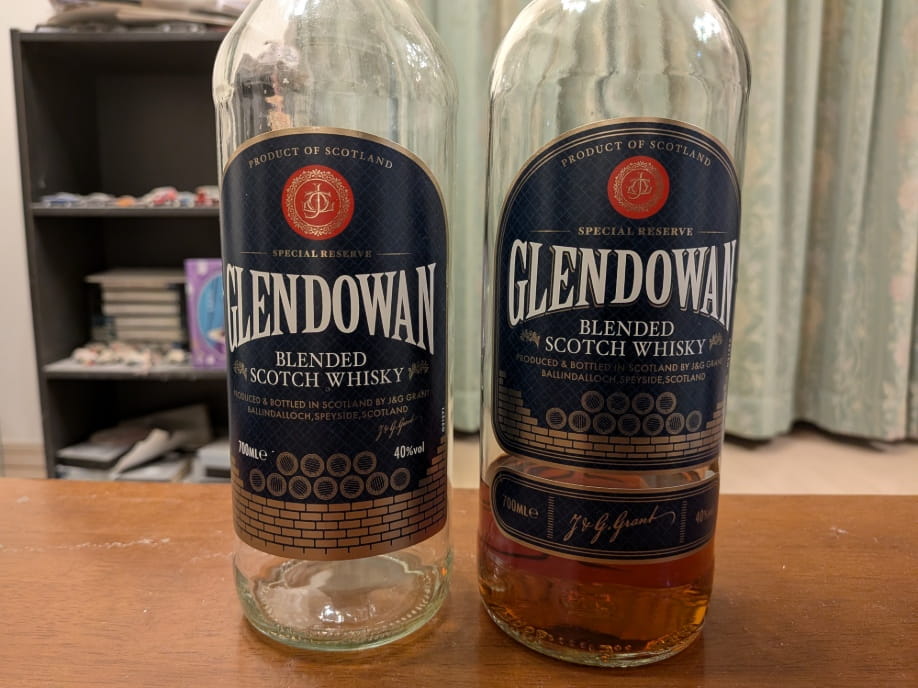 グレンドーワンのラベル