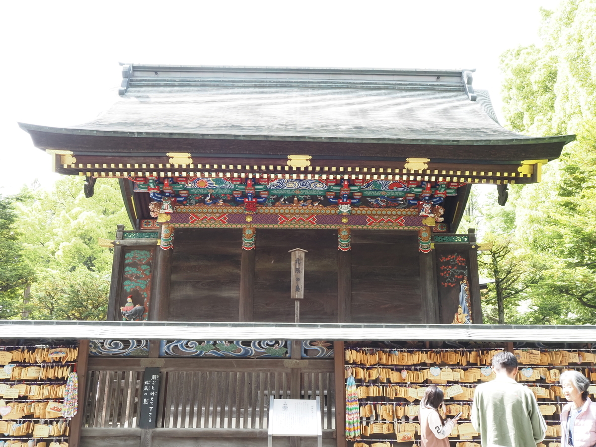 本殿の彫刻