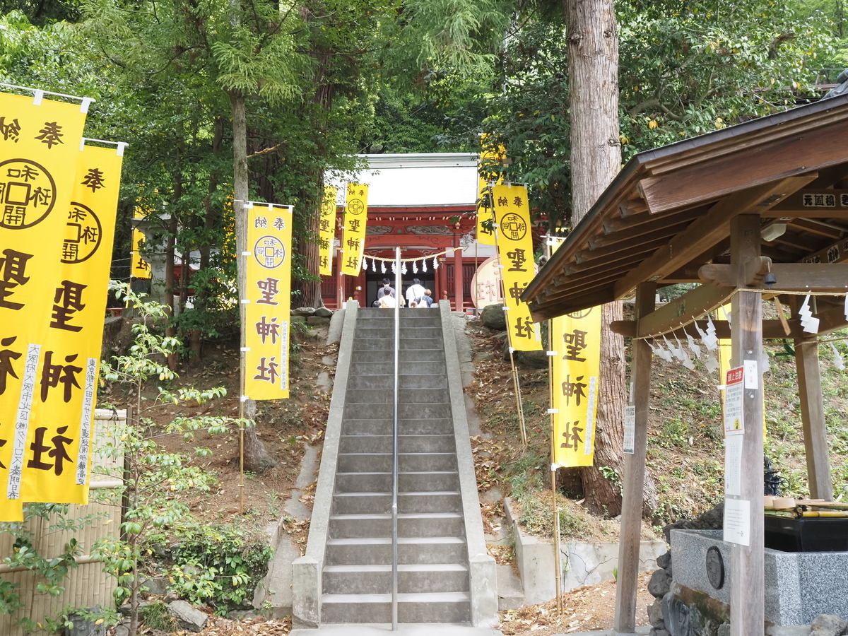 黄色い幟
