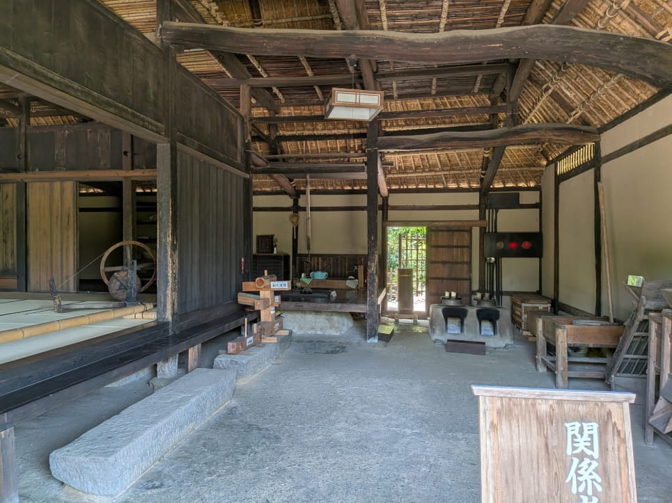 高麗家住宅の内部