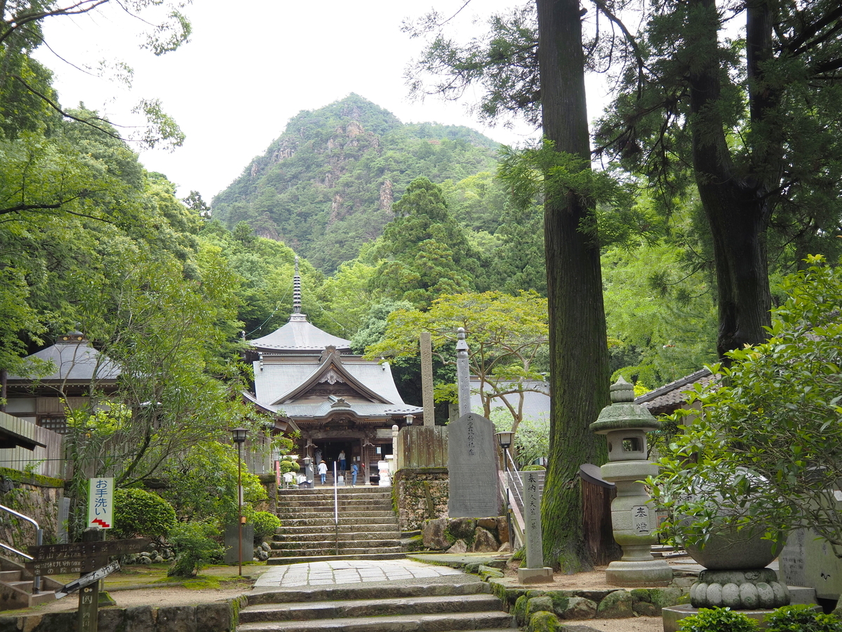 矢筈山と大窪寺