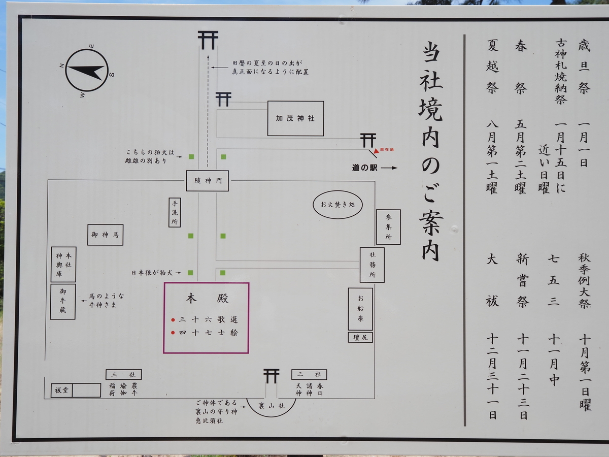 境内案内図