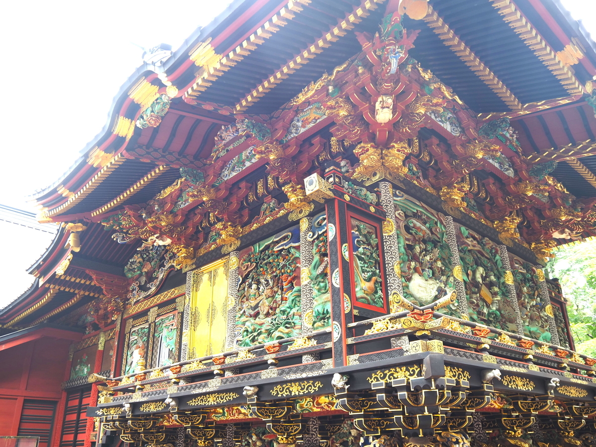 本殿の彫刻