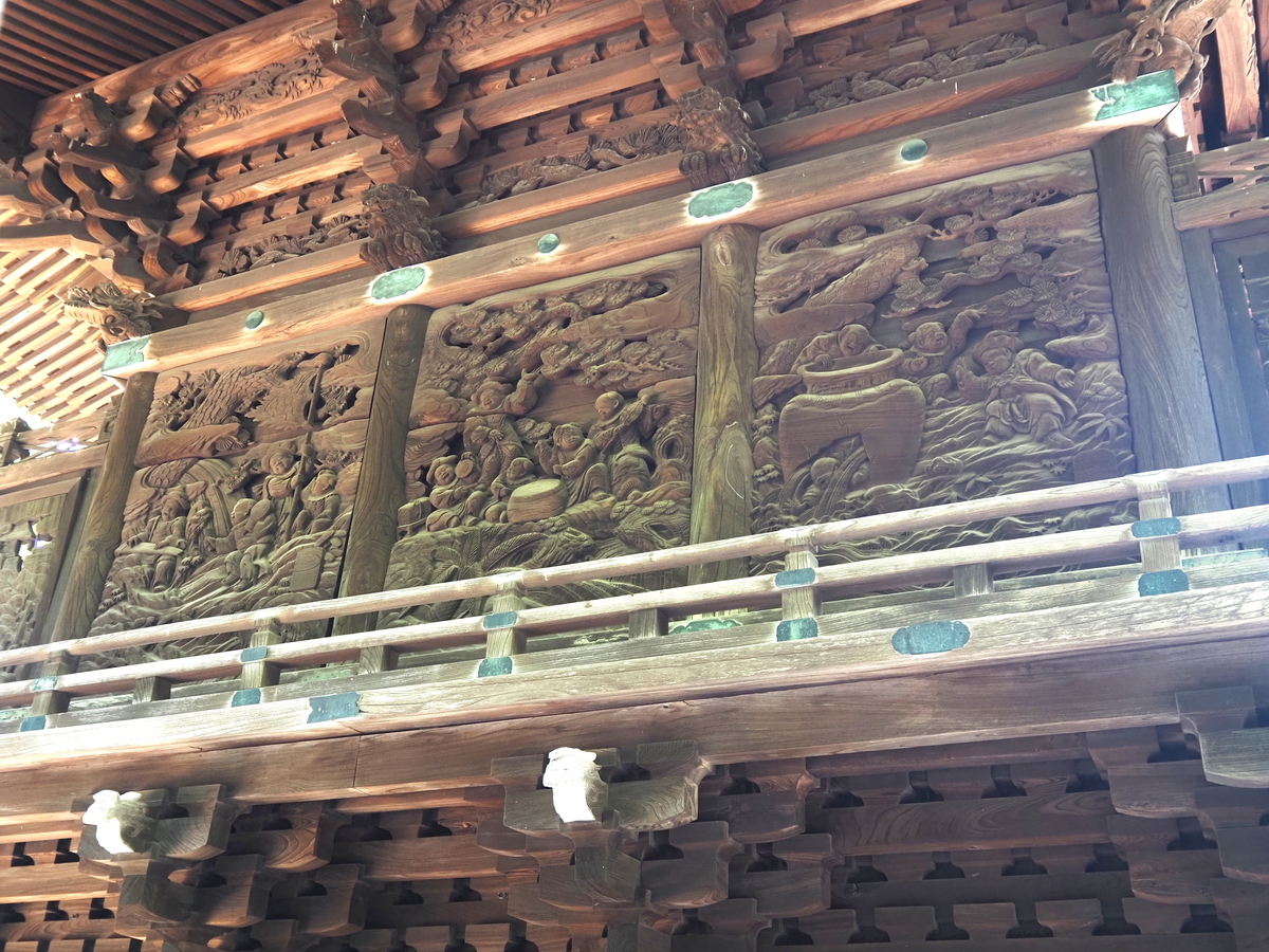 伯牙絶弦・天辺雪落・温公甕割りの彫刻