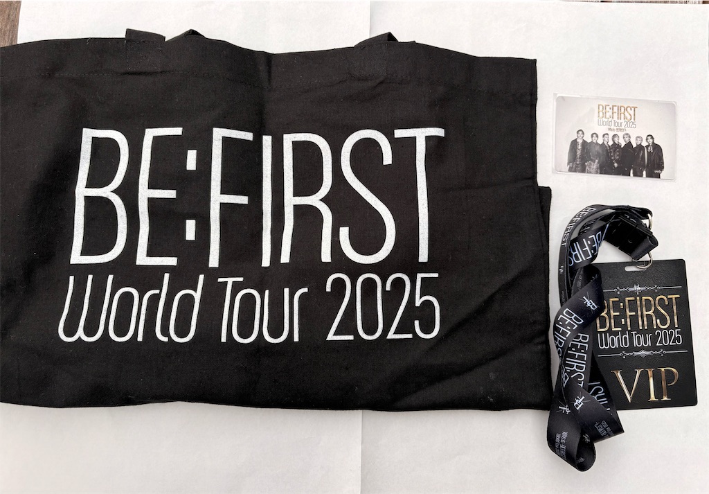 BE:FIRST ワールドツアー　2025 XLサイズ BEFIRST_WORLD-TOUR_告知画像