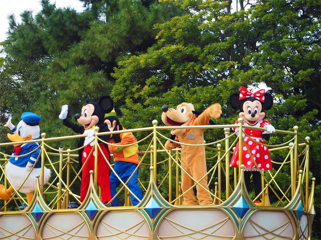 Tdl ミッキー ミニー ラプンツェルも ディズニーキャラクターに遭遇 Minariのディズニー Com