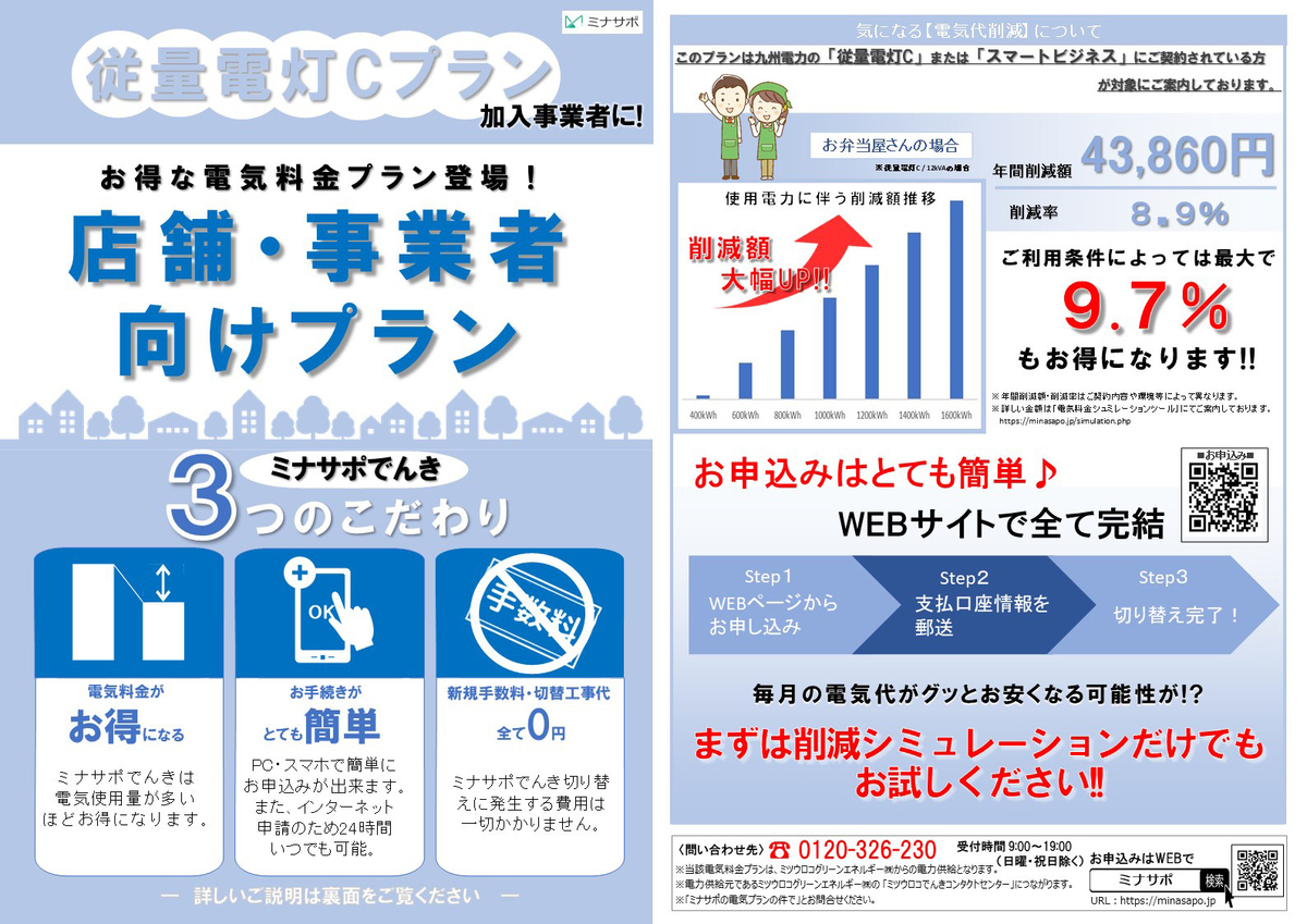 電気代を少しでもお安くしませんか！？ミナサポでんき・MINAコインでんきについて解説！分かりやすくお話しします【小売電気関連の記事その１】 -  MINASAPO情報発信ブログ