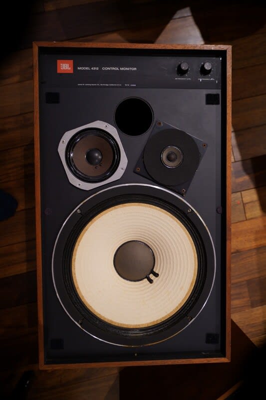 初代JBL4312 スピーカーを貸していただきました JBL4312 - 音楽喫茶ヤギヤ 店長の日記