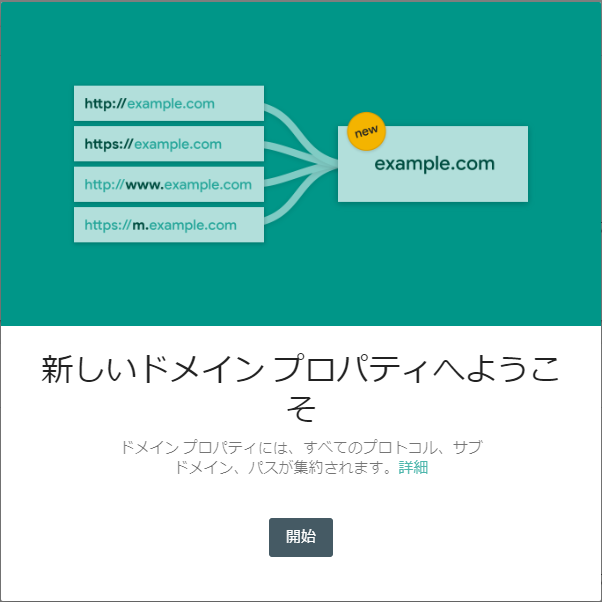 Google Search Console Domain Property