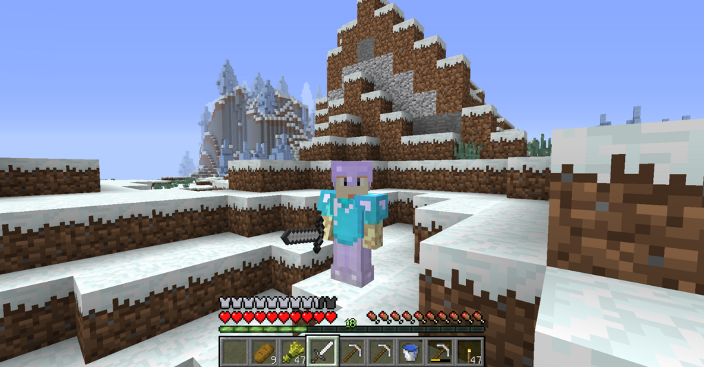 マインクラフト ２１ 洞窟探しに出かけたらまさかの神回 ラマゆうのゲーム生活 マイクラポケモン実況