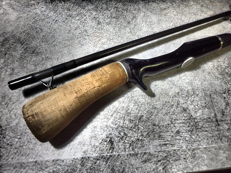【希少品】heddon MagnaGraph #8017 ヘドン マグナグラフ オールドヘドン スピニングロッド 2ピース heddon MagnaGraph #8017 ヘドン マグナグラフ