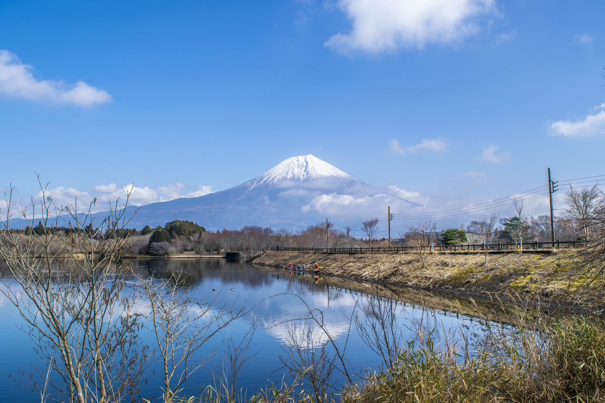 田貫湖からの富士山