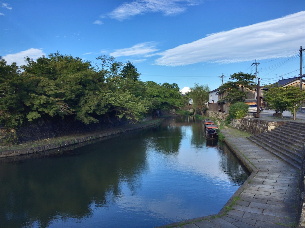滋賀】昔ながらの風景が残る水郷の町、八幡堀をぶらり（近江八幡市