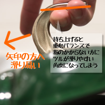 すべりやすい すべりやすい