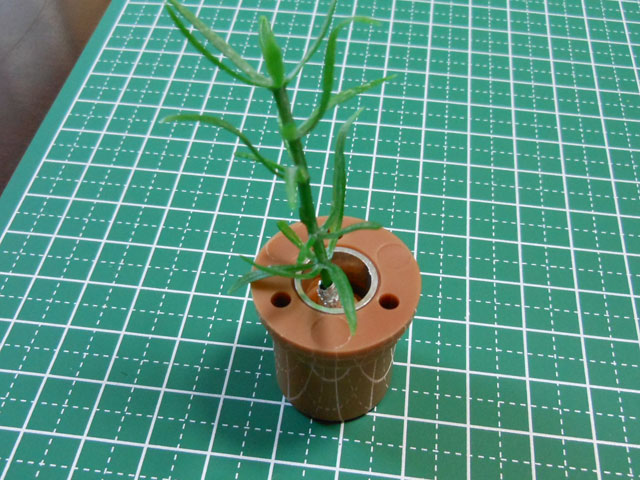 【ミニチュア小物】誰でも簡単にできる観葉植物の作り方