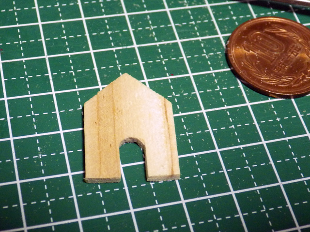 【ミニチュア小物】犬小屋(ミニハウス)の作り方