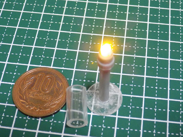 ミニチュア工作に最適！？釣具用LED『ミライト』を活用する