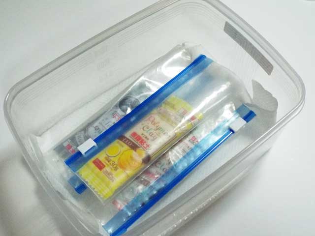 樹脂粘土の保管方法