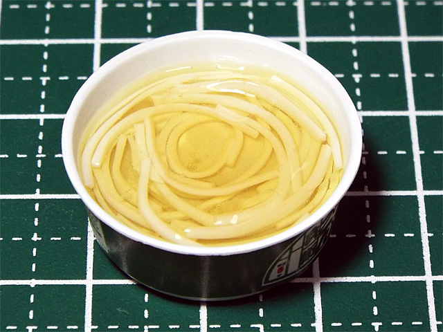 1015】樹脂粘土の うどん