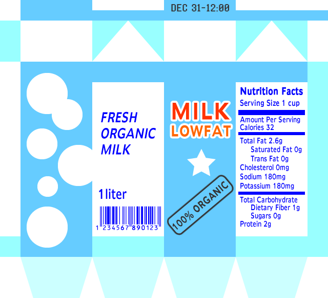 ミニチュアフード】牛乳パックの作り方 - ミニもの（旧）