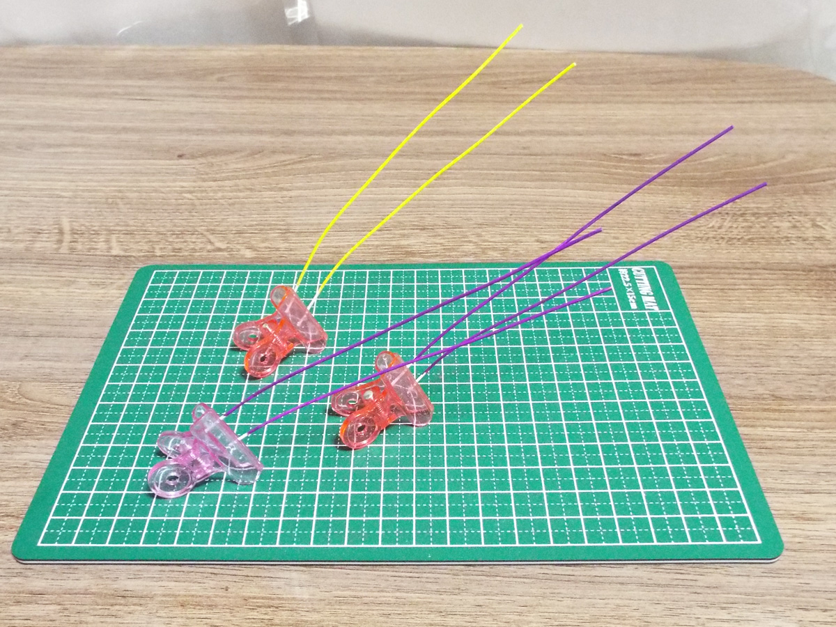 ミニチュア小物 手持ち花火セットの作り方 ミニもの 旧