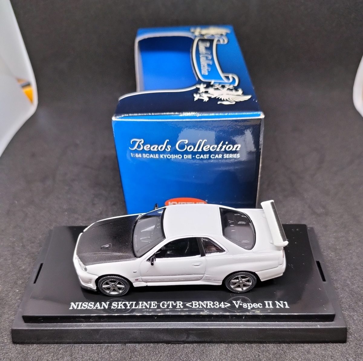 京商ビーズコレクション GT-R R34 スカイラインミュージアム限定（赤色