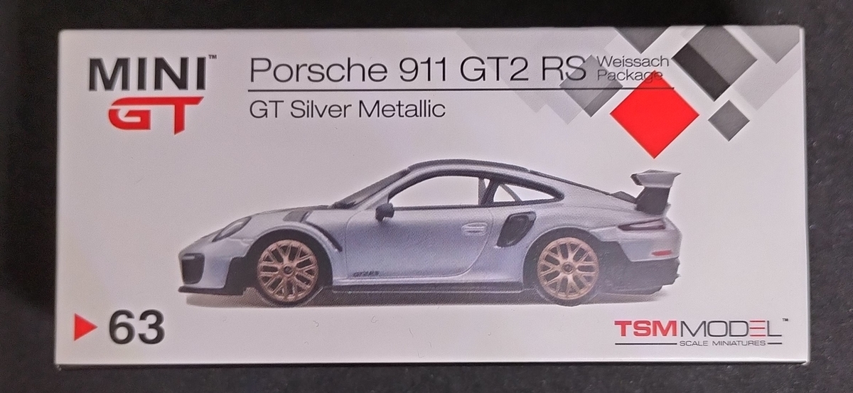 ミニGT ポルシェ 911 GT2 RS (MINIGT Porsche 911 GT2 RS No.63