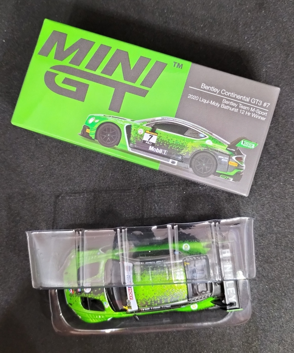 Mini GT Bentley Continental GT3 #7 Bentley Team M-Sport 238