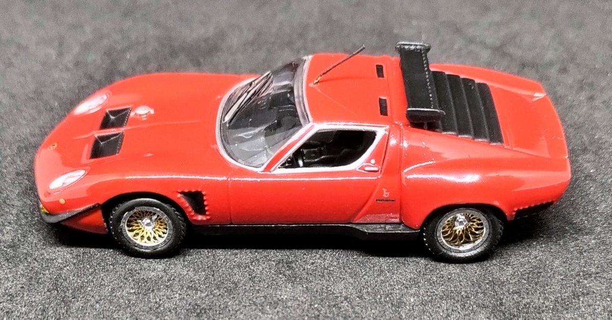 京商 ビーズコレクション 1/64 ランボルギーニ イオタ ☆ レッド