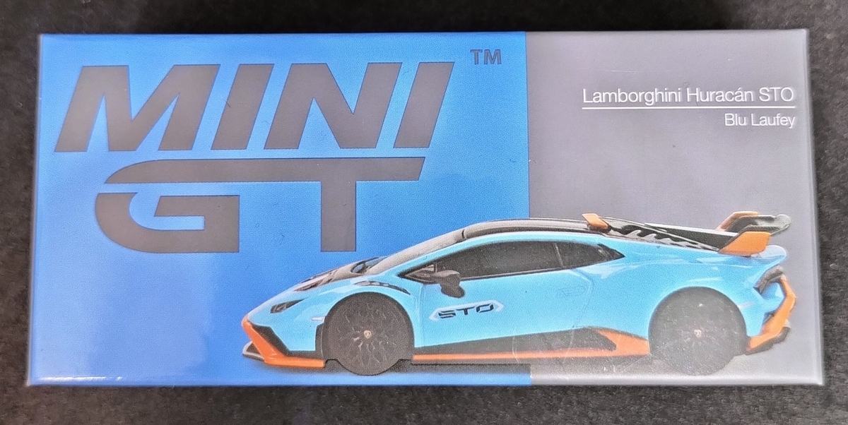ミニGT ランボルギーニ ウラカン STO ブルー (MINIGT Lamborghini