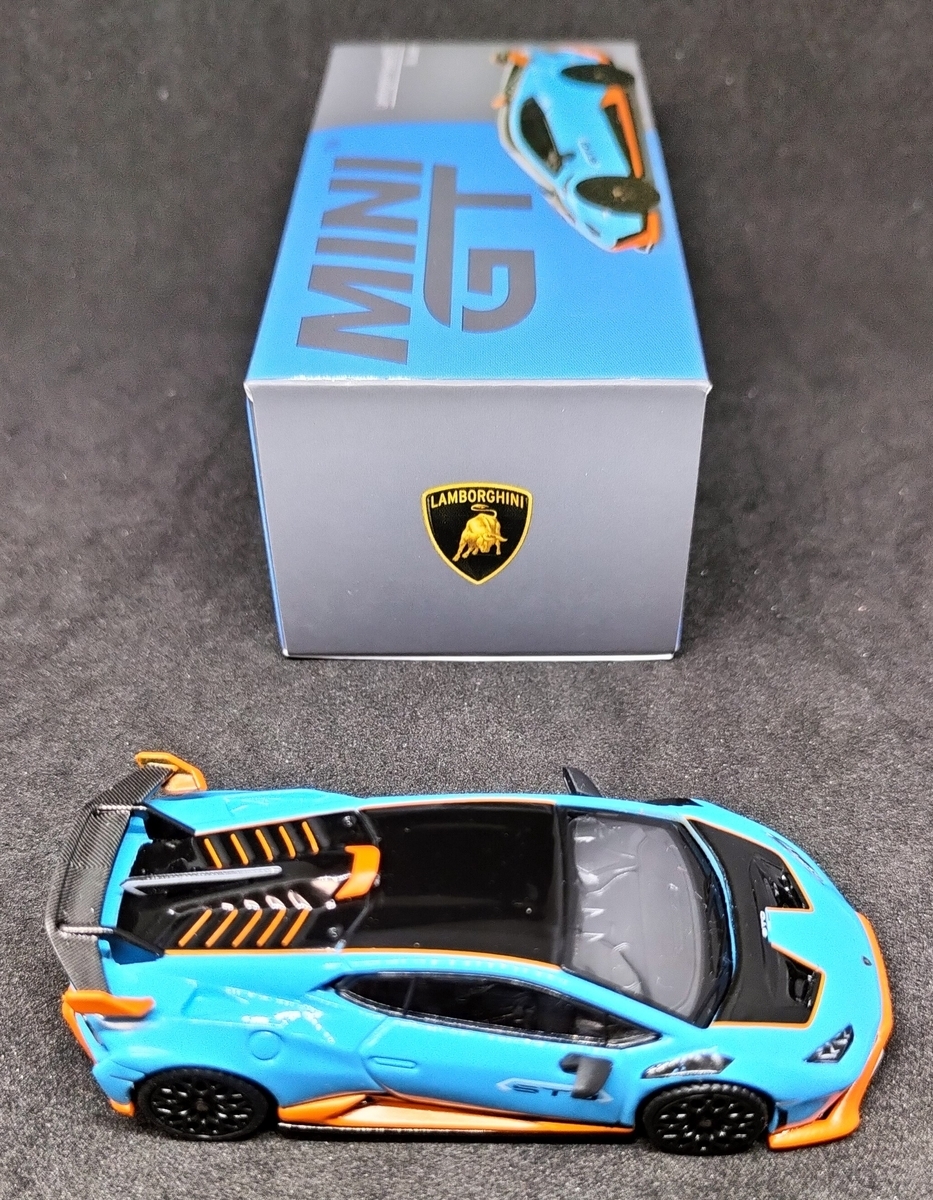ミニGT ランボルギーニ ウラカン STO ブルー (MINIGT Lamborghini