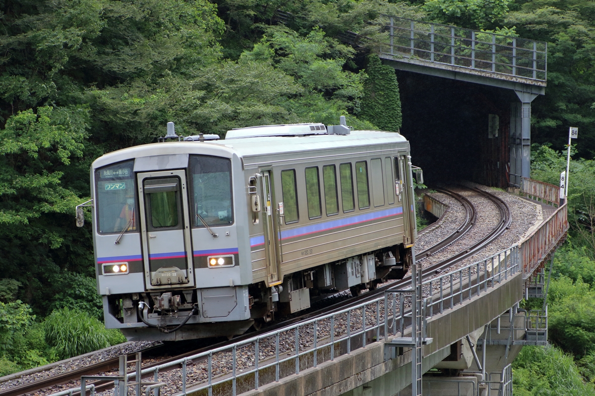 大糸北線 美祢線色代走を撮る - 鉄道気分