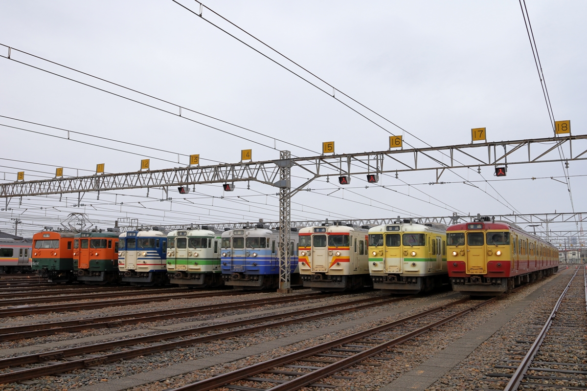 新潟車両センター撮影会2022 115系コンプリート撮影会 記念品