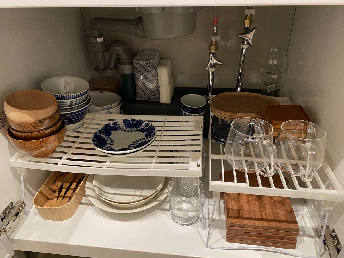 見た目も綺麗で 使うときもばっちり 食器収納4つを紹介 みにまるはうす