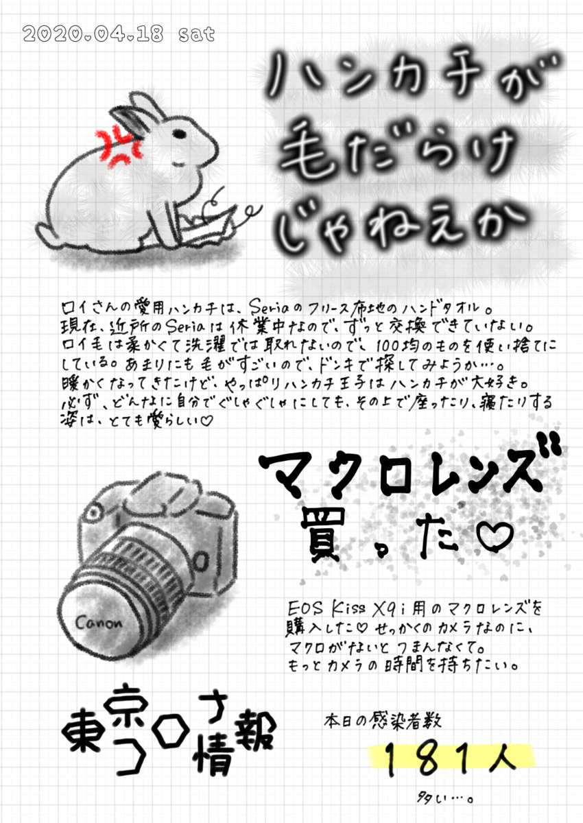 iPadを使った手書き日記