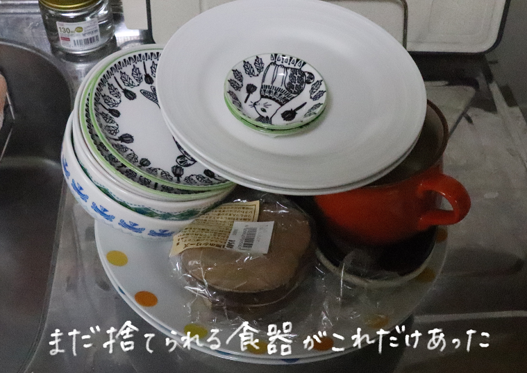 更に捨てた食器たち