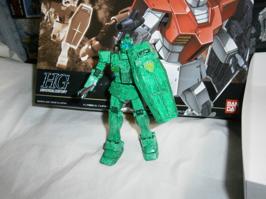 ゲファンナー ゲム 組み立て Hguc 1 144 Rgm 79 ジム改造 レビュー 改造 ガザミ海底どこへ行く