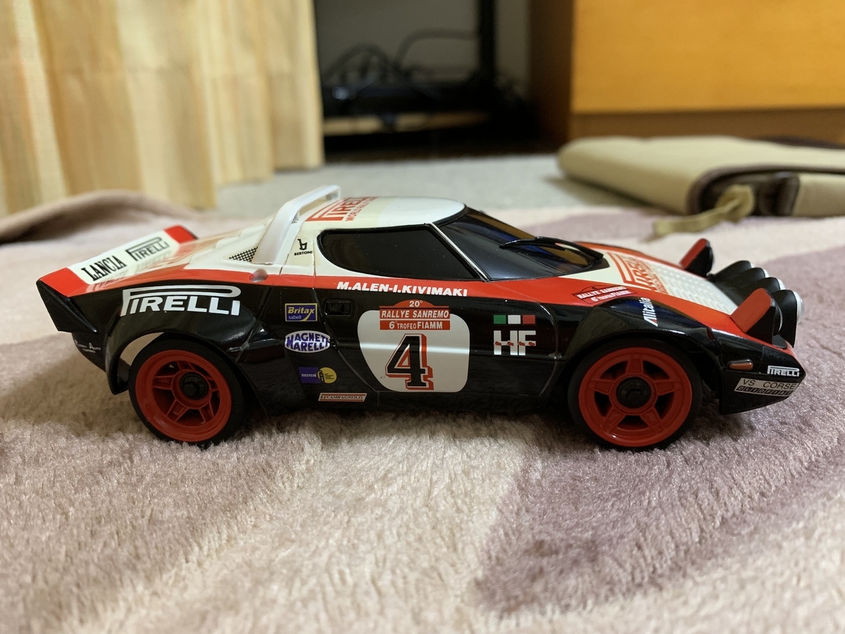 ◇京商 RC MINI-Z 廃版 ランチアストラトス '78 サンレモ No.4